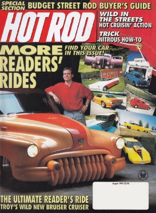 HOT ROD 1992 AUG - READERS RIDES, WHIPPLE, TROY